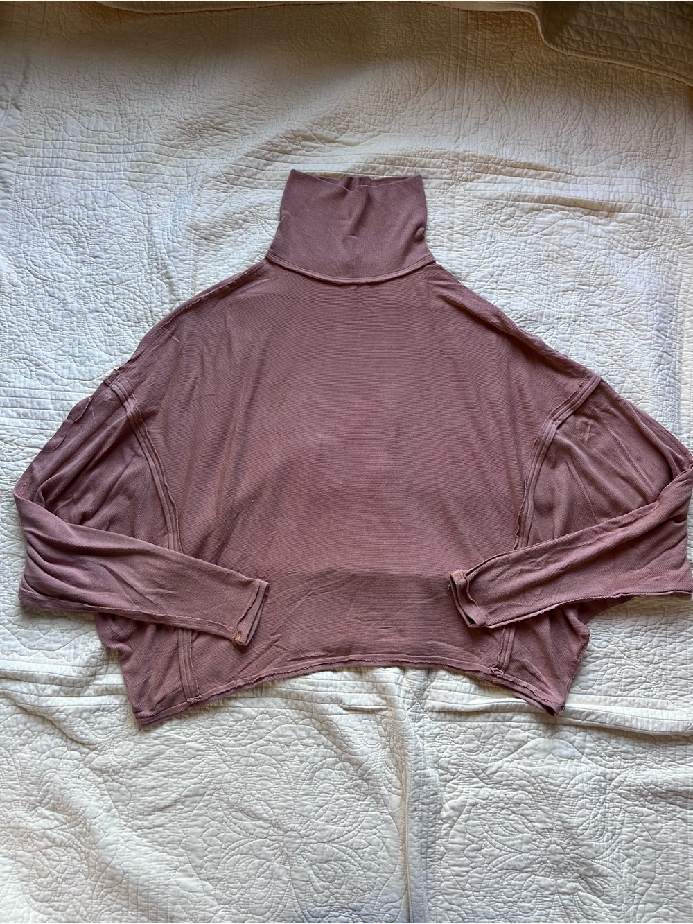 Free People Dolman Sleeve Turtleneck Top